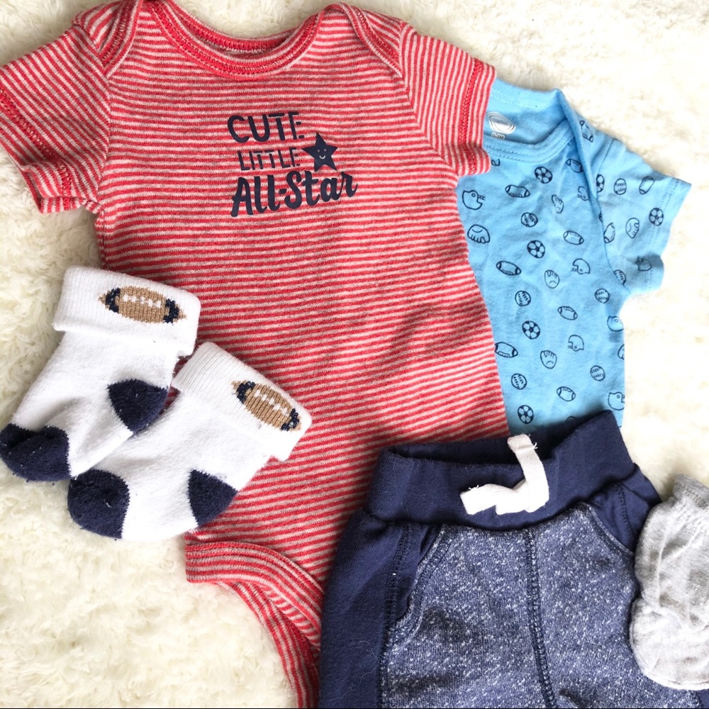 Boys All Star Bundle Infant Newborn NB
